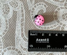Beads ladybird button