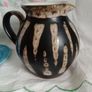 Stephen Pearce jug, Irish Studio pottery, Pottery jug, Black jug Image 2