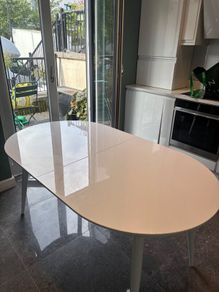 Dining table and chairs