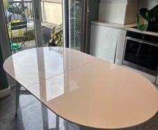 Dining table and chairs
