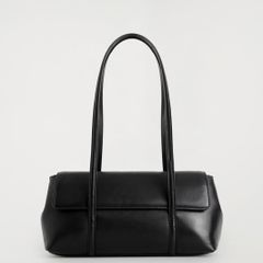 COS leather shoulder bag