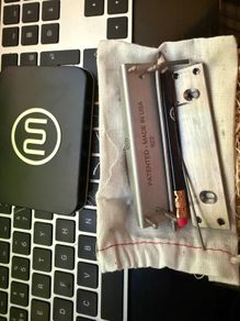 RICKENBACKER Black Pickguards/ Mastery Bridge M5