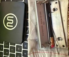 RICKENBACKER Black Pickguards/ Mastery Bridge M5