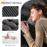 Folding Mattress Double, Comfy Corduroy Foldable Mattress with 15cm Thicken Foam, Tri-Fold Floor Futon Sofa Bed for Guest, 135x190cm Image 8