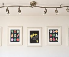 Set of 5 IKEA Framed Kitchen Prints VIRSERUM Frames