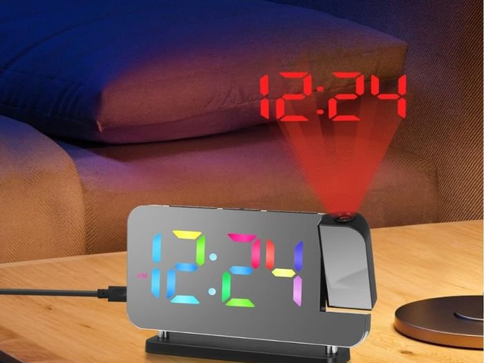 Projector Alarm Clock