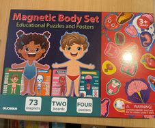 Magnetic Body Set Game - BRAND NEW