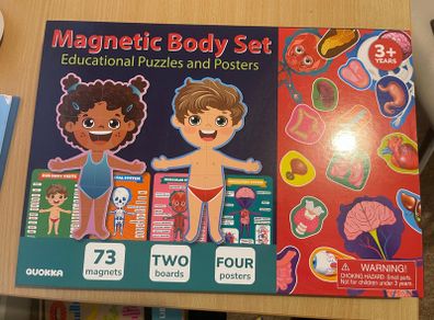 Magnetic Body Set Game - BRAND NEW