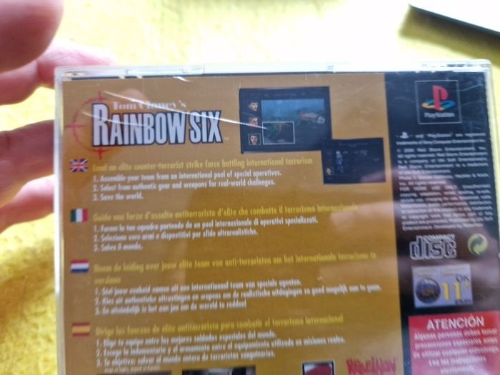Rainbow Six Tom Clancy s PlayStation1 Ps1 PlayStation2 Ps2 Games Original