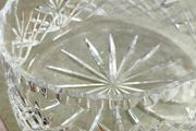 A large Cavan Crystal fruit bowl.