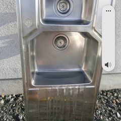 Teka double stainless sink and basket
