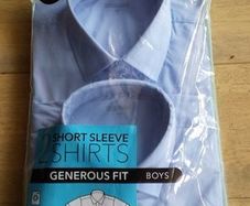 NEW School shirts x 2 age 11