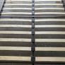 Harry Corry Brown Metal Bed Frame with Wooden Slats Image 2