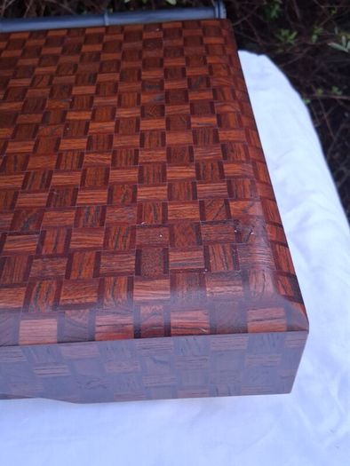 Japanese Wooden Parquet Stationery Box