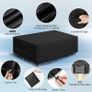 Garden Furniture Outdoor Patio table Covers Rectangular Cover Windproof, Waterproof & Anti-UV for Chair and Table Rattan Sofa Cover Image 3
