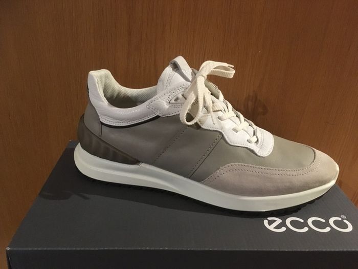 ECCO Retro Style Leather Trainers 44 New         /      ECCO Shoes Size 10 Men