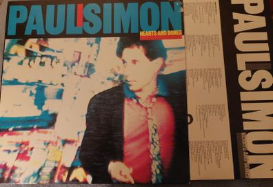 Paul Simon - Hearts & Bones - 1983 vinyl LP