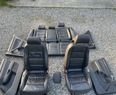 mk5 golf/jetta black leather interior