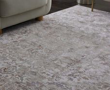 Light Grey Oriental Design Rug by NEXT