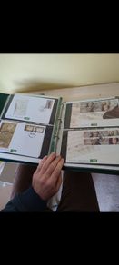 stamps first day covers in anpost albums