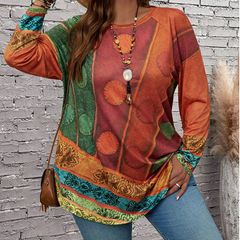 BNWT Boho Style Blue Tunic Top size 20