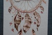 Gift bag, Never stop dreaming,Dreamcatcher gift bag,stationary