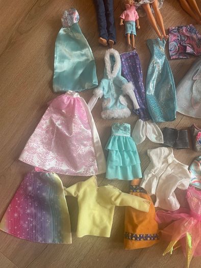 Barbie dolls and accessories