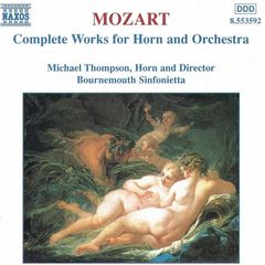 Mozart. Complete Works for Horn and Orchestra. CD. Free Postage!