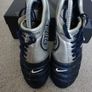 Football Boots Nike Air Zoom Total 90 III Navy/Silver (2004) Size 7.5UK SG Image 2