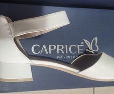 Ladies white sandals