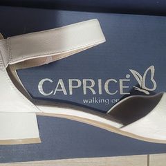 Ladies white sandals