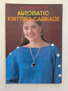 Pattern Book For Brother Automatic Knitting Carriage