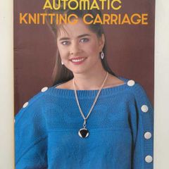 Pattern Book For Brother Automatic Knitting Carriage