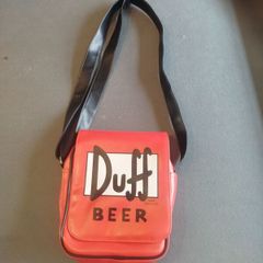 Official Simpsons Duff Beer Messenger Bag & Matching Coin Pouch Set