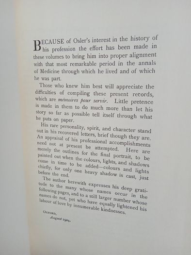 The Life of Sir William Osler by Harvey Cushing (PT244)