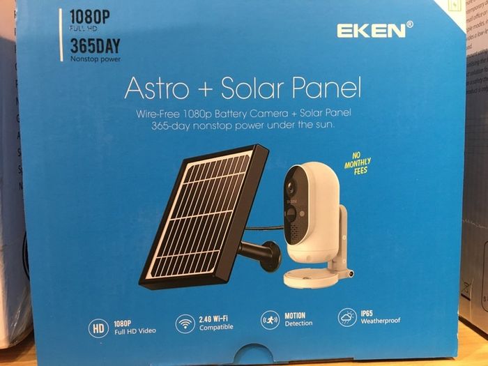 Wi-Fi Camera Battery Camera with Solar Panel