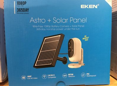 Wi-Fi Camera Battery Camera with Solar Panel