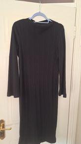 black Marks and Spencer dress