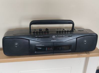 Retro Sony Radio Cassette Recorder Stereo