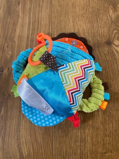 Infantino Rattle Chime Sensory Toy with mirror rattle