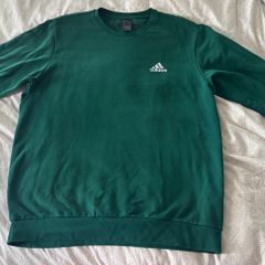 Adidas Green Short-Sleeve Sweatshirt L