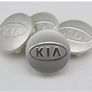 4x KIA Wheel Centre Cap Alloy Hub New Set Of 4 Centre Caps Silver 58mm Image 3