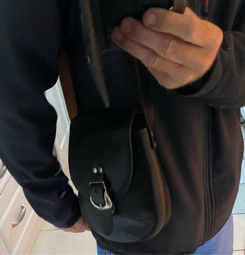 Vintage Leather Shoulder Bag