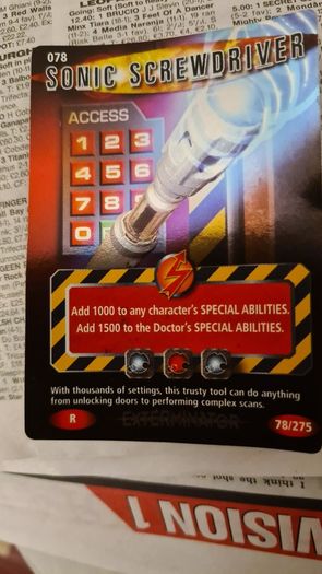 Dr Who Battles In Time Cards X 16.. In Good Condition.