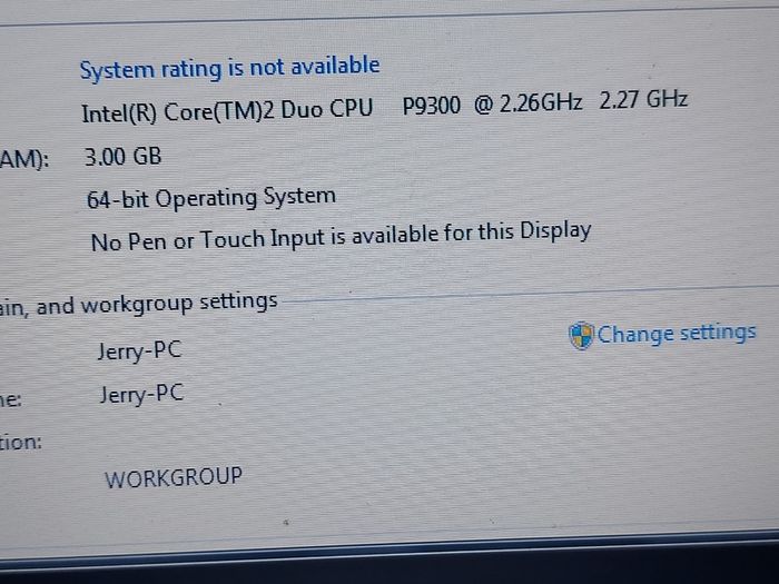 Dell Latitude E4300, Intel Core 2 Duo CPU, P9300, 2.27GHz, 3GB Ram,  Windows 7 Ultimate 64bit, Opera, Chrome, etc