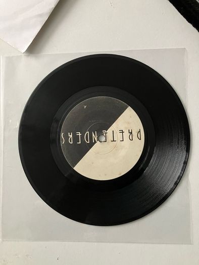 the Pretenders Brass in pocket 45 rpm