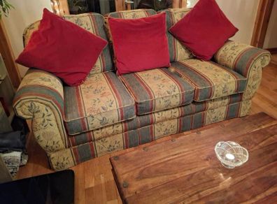 Couch 3 1 1 great condition only cleaned. Comfy.
