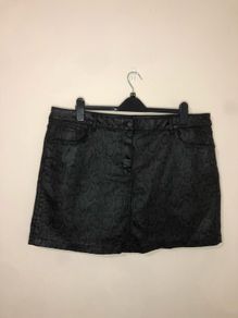 M&S snakeprint stretchy skirt (size 20)