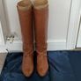 Authentic Sergio Rossi tall equestrian boots size 4 Image 8