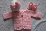 Handmade baby girls gift sets 0-3 months
